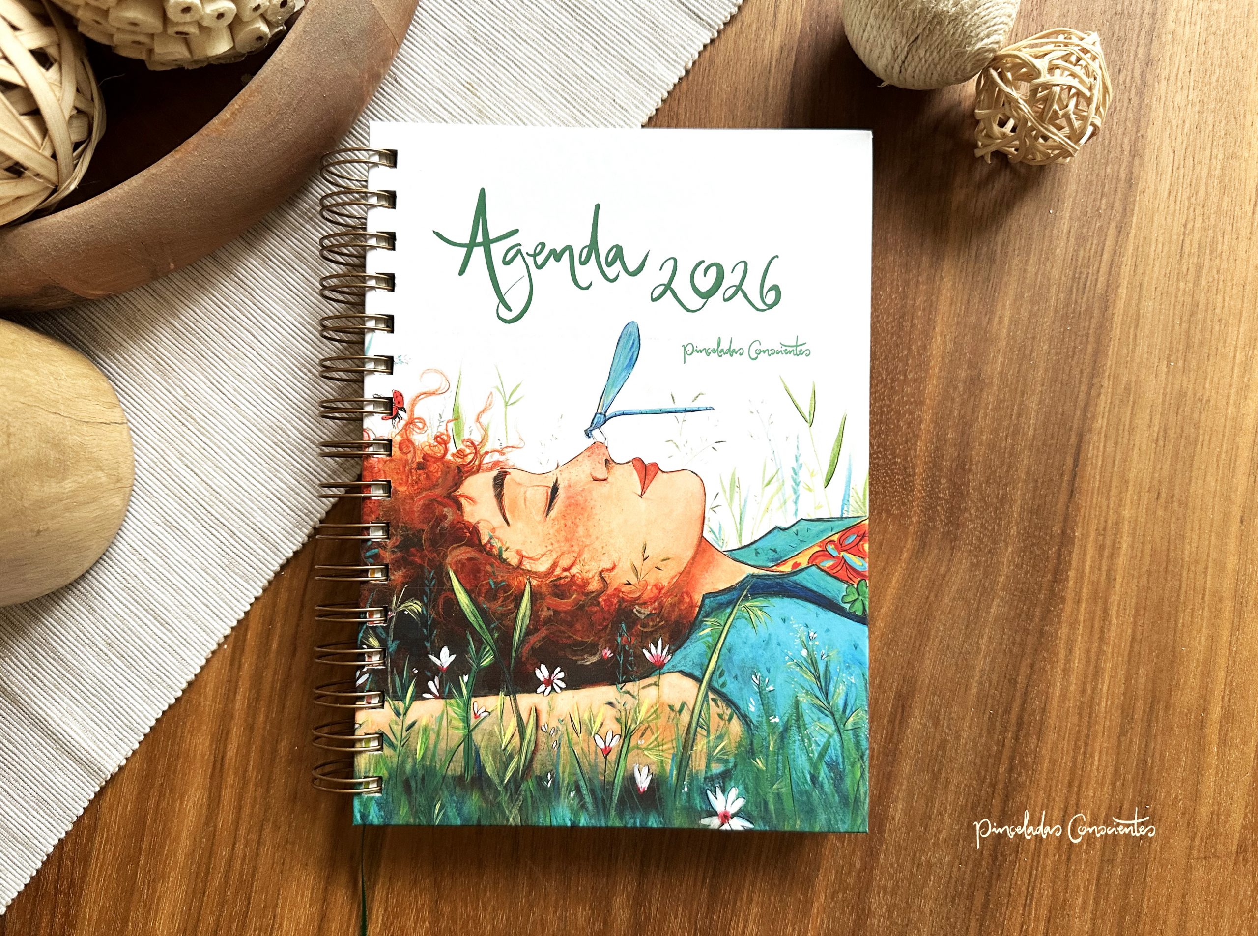 Agenda Pinceladas Conscientes 2026 -IMPORTANTE:  un fallo secuencia que afecta a Diciembre