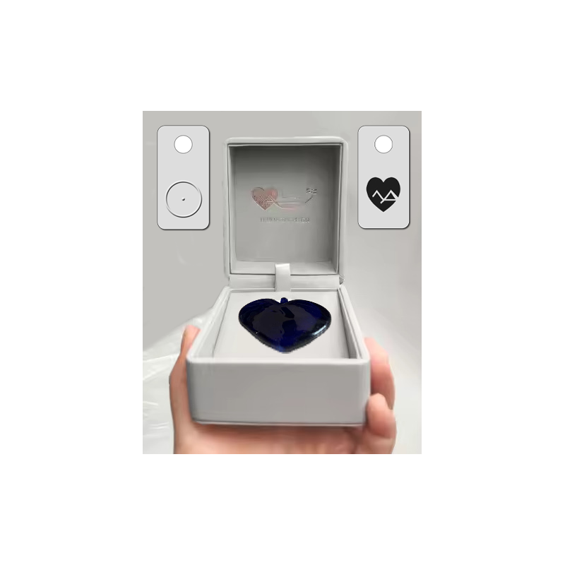 Colgante Corazón Tachyon Oneness con caja