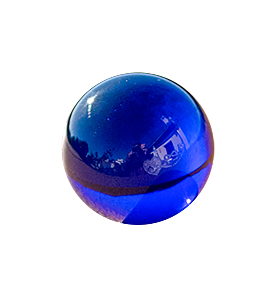 Tachyon Esfera azul zafiro. Grande