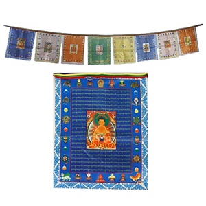 Banderas Tibetanas de Buda-17500