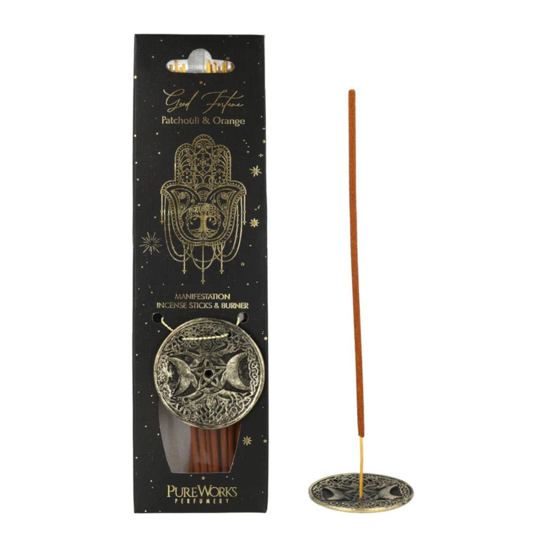 Incienso Esoteric Collection Buena fortuna + quemador de incienso- 64894