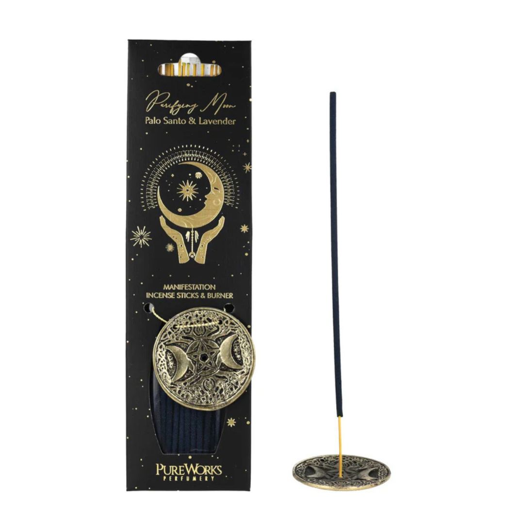 Incienso Esoteric Collection Purifying Moon + quemador de incienso 64897
