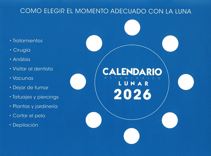 Calendario astrológico lunar 2026.