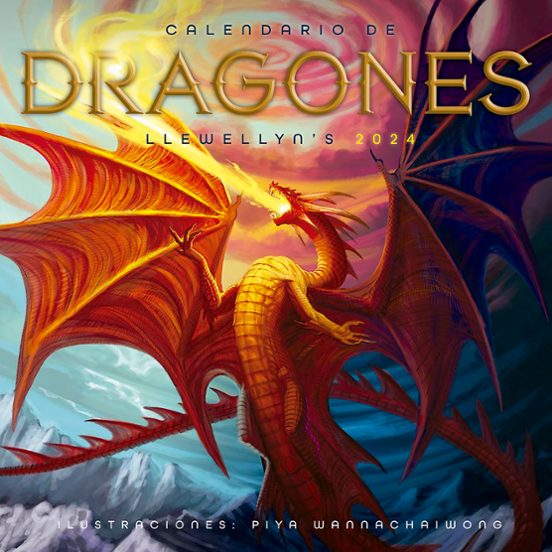 Calendario Llewellyn de los dragones 2024