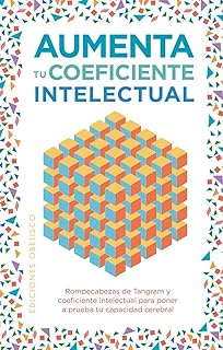 Aumenta tu coeficiente intelectual (cartas + libro + Juego de Tangram )