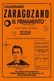 Calendario Zaragozano Pequeño 2026