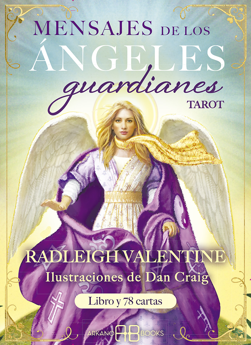 Cartas tarot Mensajes de los ángeles guardianes. Libro y 78 cartas