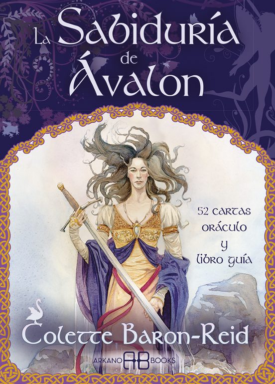 Cartas Oráculo La sabiduría de Ávalon.52 cartas oráculo y libro guía