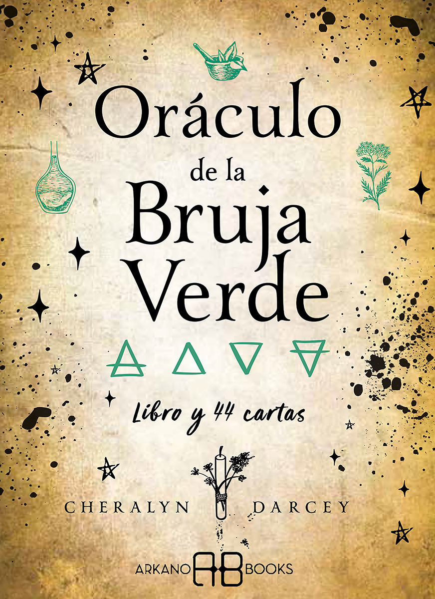 Cartas Oráculo de la Bruja Verde - Libro y 44 cartas