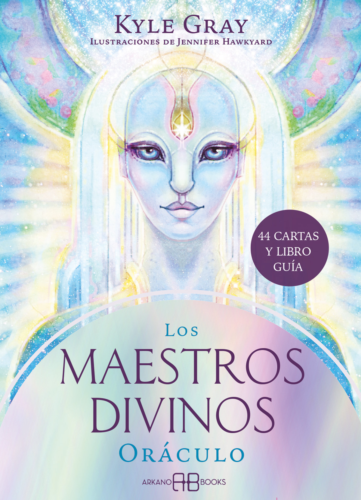 Maestros divinos Oráculo .  44 cartas y libro guía