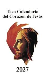 Taco calendario del corazón de Jesús 2027