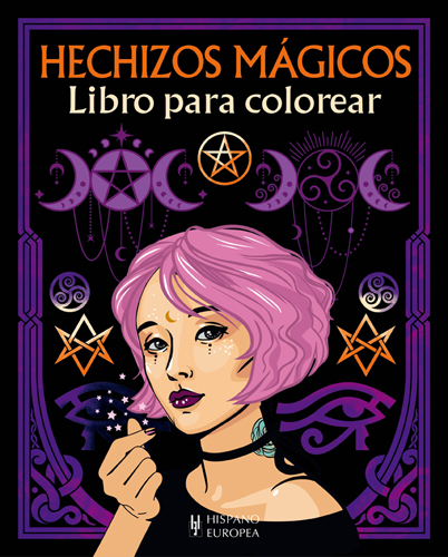 Hechizo mágico Libro para colorear