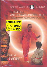 Curso de sintonizaciones de Reiki (libro+cd+dvd)