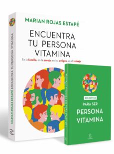 Encuentra tu persona vitamina pack ( libro + cuaderno de notas )