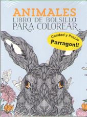 Animales , libro de bolsillo para colorear