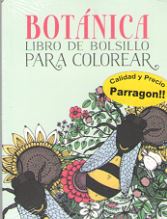 Botánica , libro de bolsillo para colorear