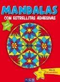 Mandalas con estrellitas adhesivas