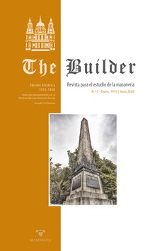 The Builder N.º 1Revista para el estudio de la masonería