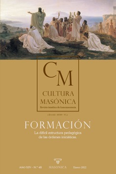 Revista Cultura Masónica 48.Formación : la difícil estructura pedagógica de las órdenes iniciáticas