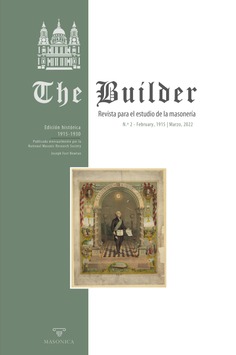 The Builder nº 2 : revista para el estudio de la masonería