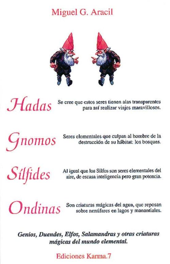 Hadas, gnomos, sílfides, ondinas