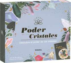 El poder de los cristales (libro y saquito con 6 cristales)