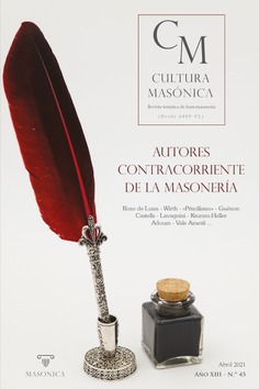 Revista Cultura masónica ºª45. Autores contracorriente de la masonería