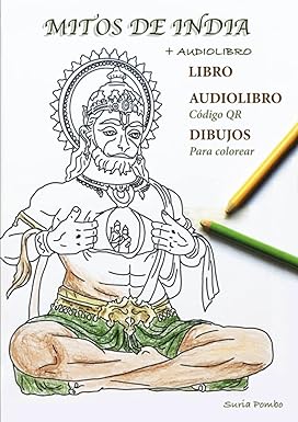 Mitos de India ( libro + audiolibro + dibujos para colorear )